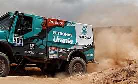 «Дакар-2016»: команда Iveco улучшила результаты на седьмом этапе